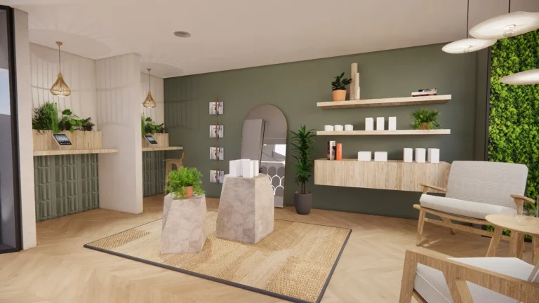 Reception area at HourGlass in Aberdeen, the venue where TMC Health holds its Aberdeen clinic
