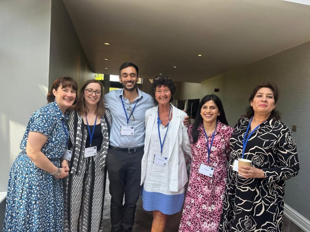 Six TMC Health clinicians together at the British Menopause Society Annual Scientific Conference